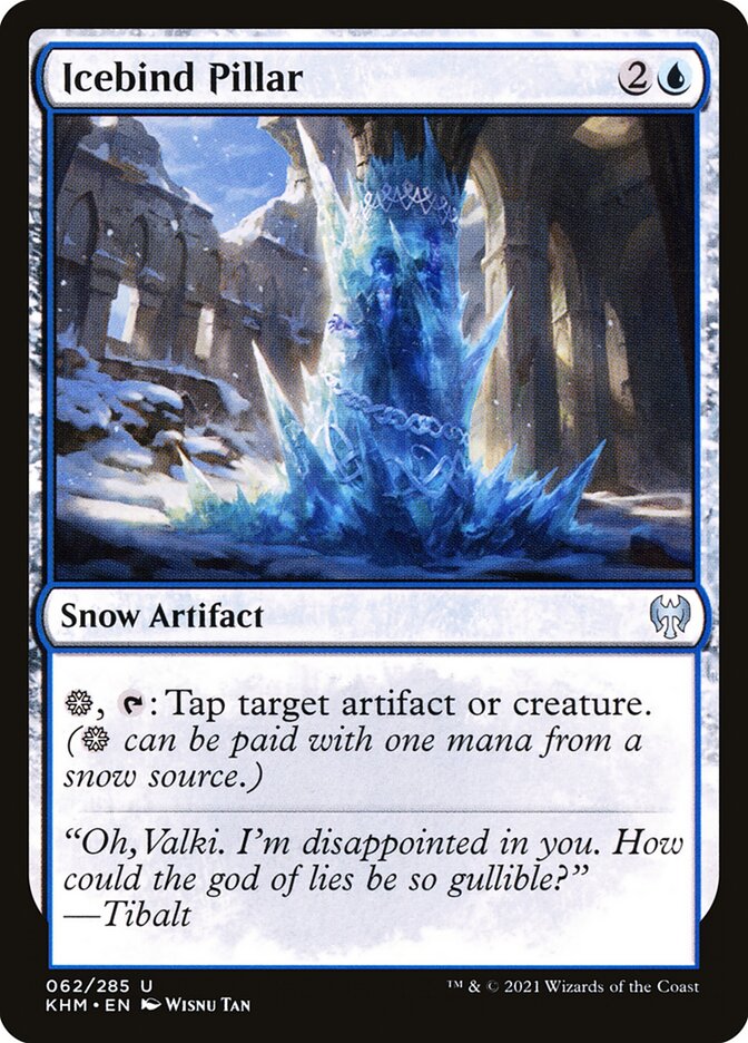 Icebind Pillar 62/285 (Kaldheim)  - Foil