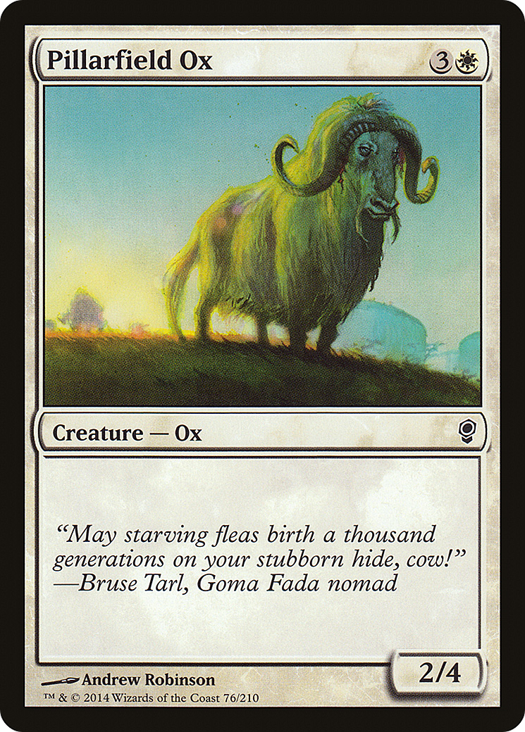 Pillarfield Ox [Conspiracy] Foil