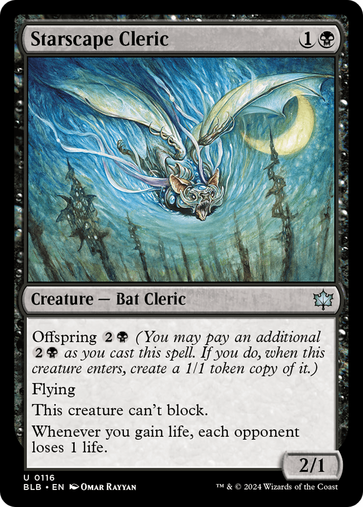 Starscape Cleric [Bloomburrow] Foil