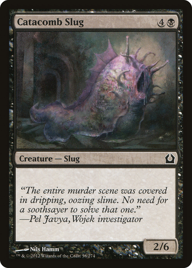 Catacomb Slug [Return to Ravnica] Foil