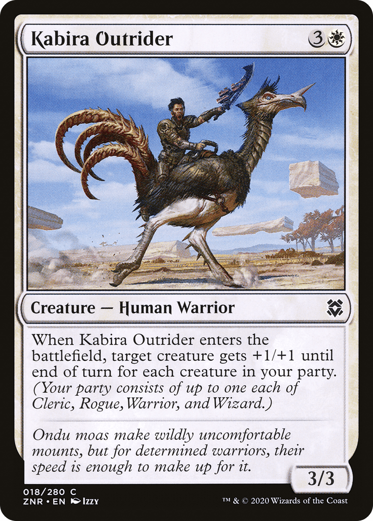 Kabira Outrider [Zendikar Rising] Foil