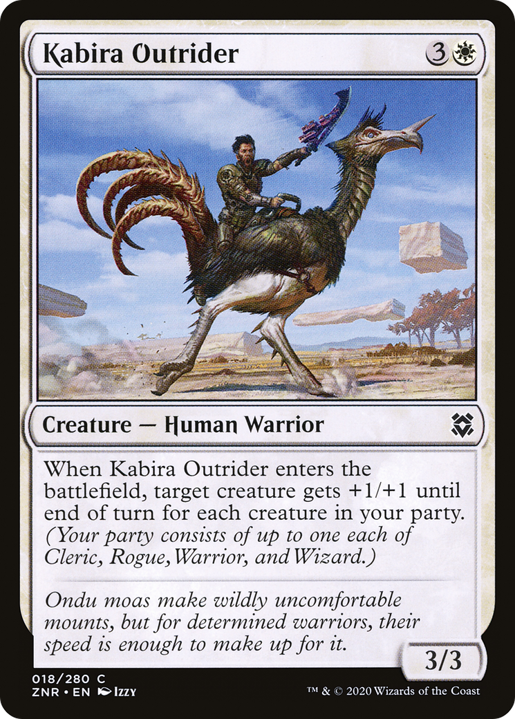 Kabira Outrider [Zendikar Rising] Foil