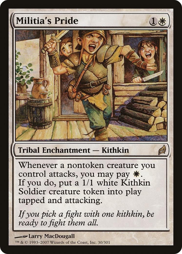Militia's Pride [Lorwyn] Foil