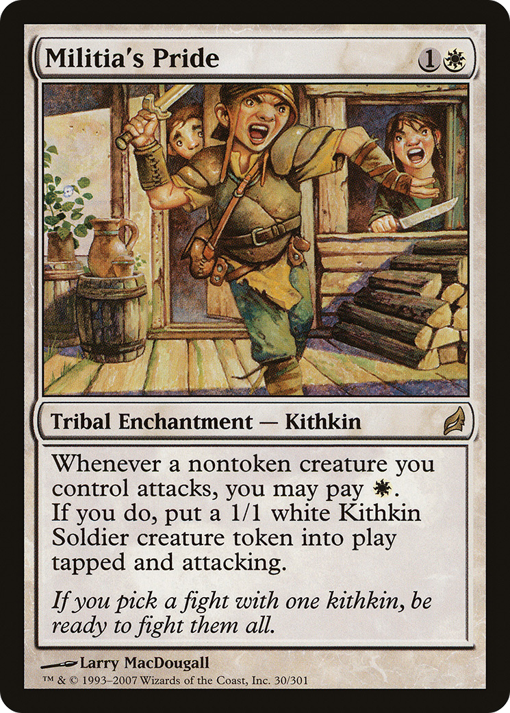 Militia's Pride [Lorwyn] Foil