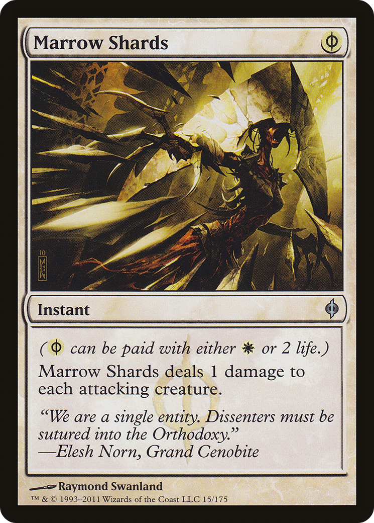 Marrow Shards [New Phyrexia] Foil