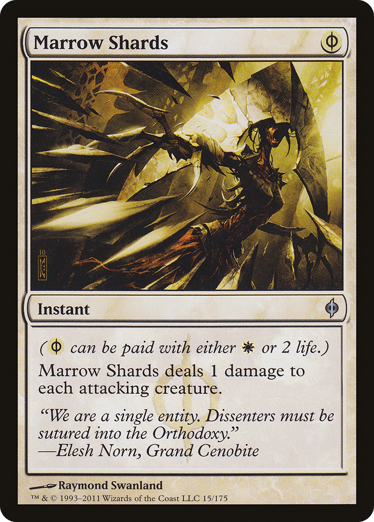 Marrow Shards [New Phyrexia] Foil