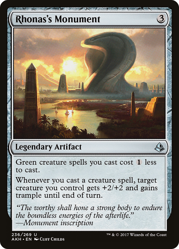 Rhonas's Monument [Amonkhet] Foil