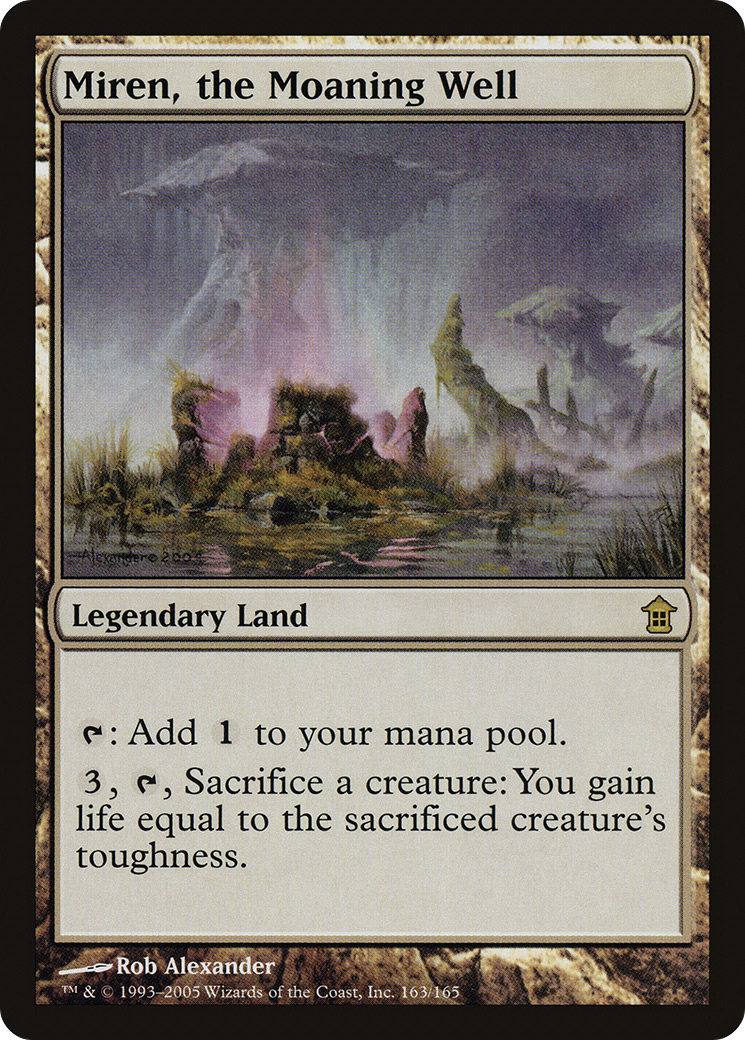 Miren, the Moaning Well [Saviors of Kamigawa] Foil