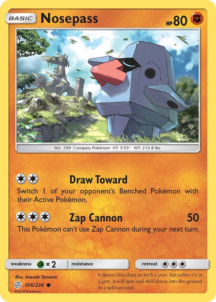 Nosepass 106/236 (SM - Cosmic Eclipse) 
