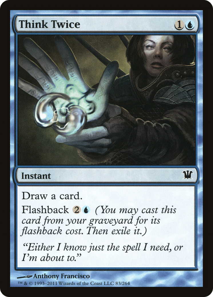Think Twice [Innistrad] Foil
