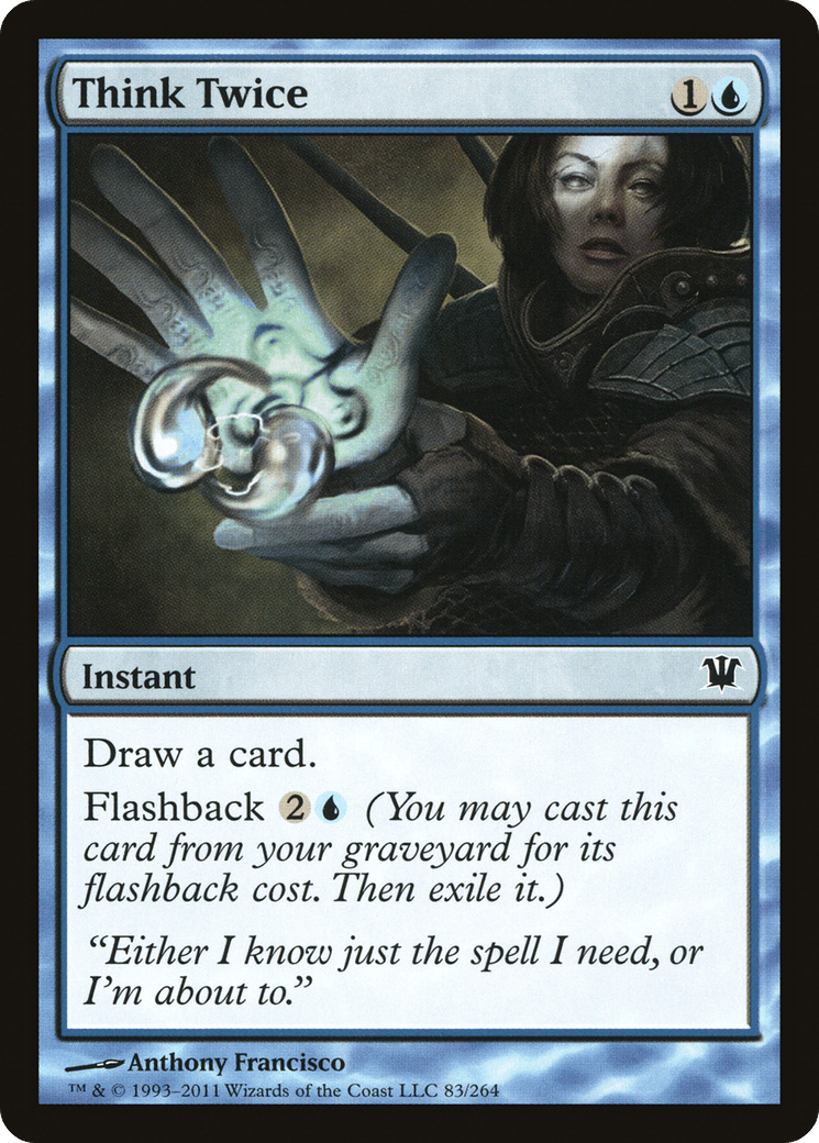Think Twice [Innistrad] Foil