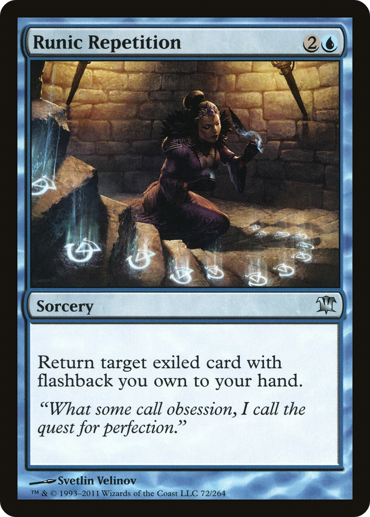 Runic Repetition [Innistrad] Foil