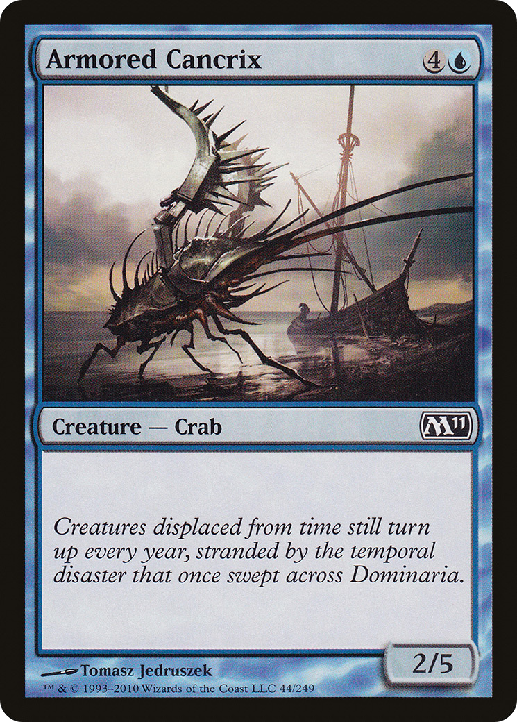 Armored Cancrix [Magic 2011] Foil