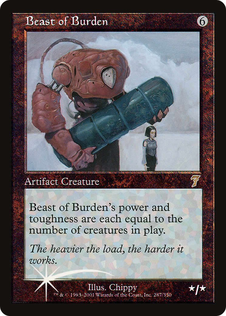 Beast of Burden [Seventh Edition] Foil
