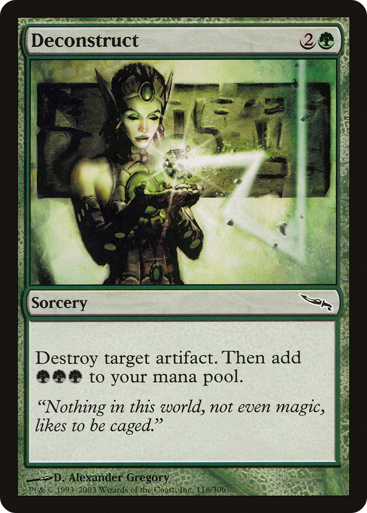 Deconstruct [Mirrodin] Foil