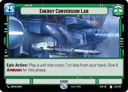 Energy Conversion Lab | Foil (022/252)  [Spark of Rebellion]