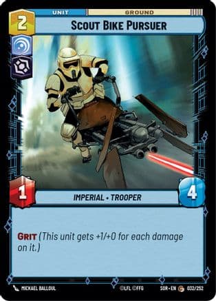 Scout Bike Pursuer | Foil (032/252)  [Spark of Rebellion]