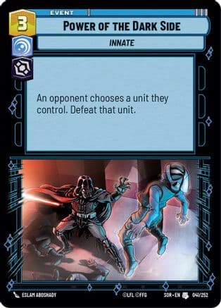 Power of the Dark Side | Foil (041/252)  [Spark of Rebellion]