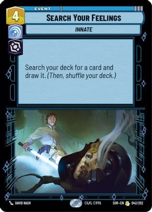 Search Your Feelings | Foil (042/252)  [Spark of Rebellion]