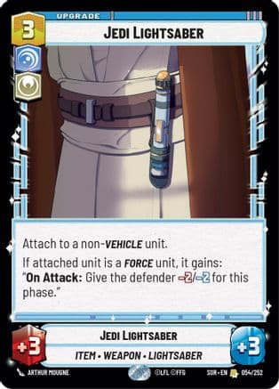 Jedi Lightsaber |  (054/252)  [Spark of Rebellion]