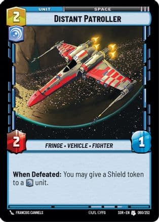 Distant Patroller | Foil (060/252)  [Spark of Rebellion]