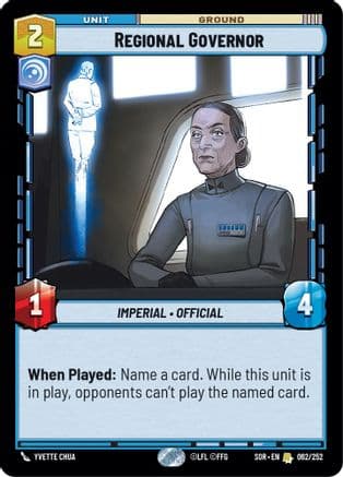 Regional Governor |  (062/252)  [Spark of Rebellion]