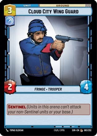 Cloud City Wing Guard | Foil (063/252)  [Spark of Rebellion]