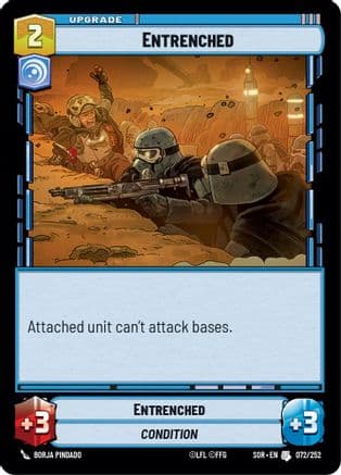 Entrenched | Foil (072/252)  [Spark of Rebellion]