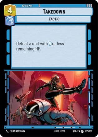 Takedown | Foil (077/252)  [Spark of Rebellion]