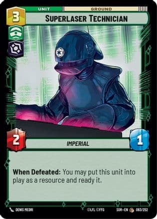 Superlaser Technician |  (083/252)  [Spark of Rebellion]
