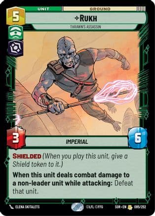 Rukh - Thrawn's Assassin | Foil (085/252)  [Spark of Rebellion]