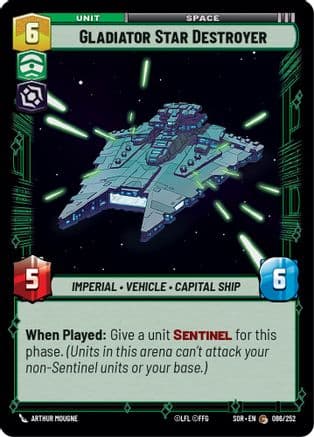 Gladiator Star Destroyer |  (086/252)  [Spark of Rebellion]