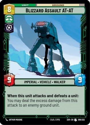 Blizzard Assault AT-AT |  (088/252)  [Spark of Rebellion]