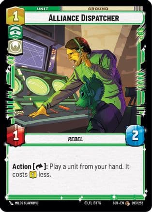 Alliance Dispatcher |  (093/252)  [Spark of Rebellion]