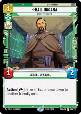 Bail Organa - Rebel Councilor |  (094/252)  [Spark of Rebellion]