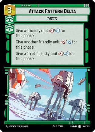 Attack Pattern Delta |  (106/252)  [Spark of Rebellion]