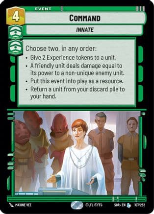 Command | Foil (107/252)  [Spark of Rebellion]