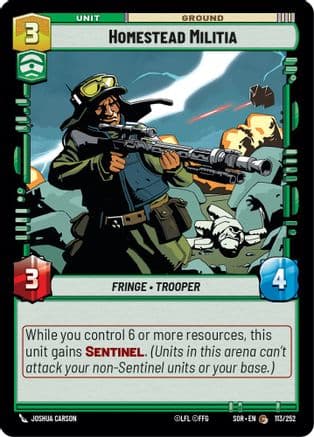 Homestead Militia |  (113/252)  [Spark of Rebellion]