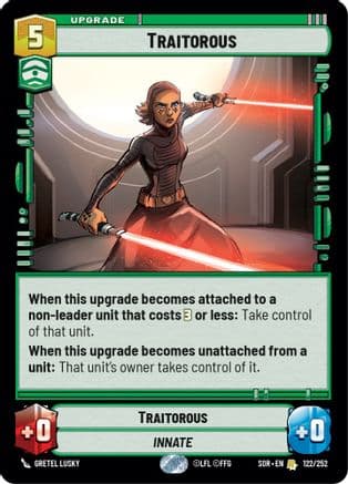 Traitorous |  (122/252)  [Spark of Rebellion]