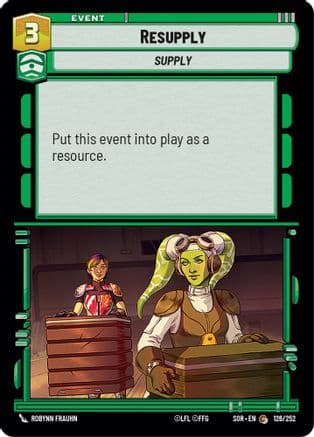 Resupply | Foil (126/252)  [Spark of Rebellion]