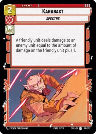 Karabast | Foil (151/252)  [Spark of Rebellion]
