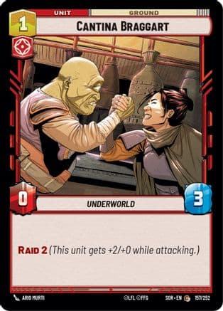 Cantina Braggart |  (157/252)  [Spark of Rebellion]