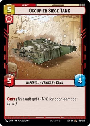 Occupier Siege Tank |  (165/252)  [Spark of Rebellion]