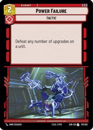 Power Failure | Foil (170/252)  [Spark of Rebellion]