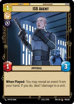 ISB Agent | Foil (176/252)  [Spark of Rebellion]