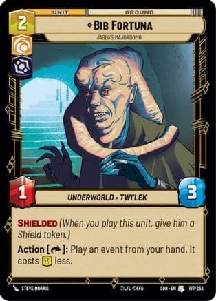 Bib Fortuna - Jabba's Majordomo | Foil (177/252)  [Spark of Rebellion]