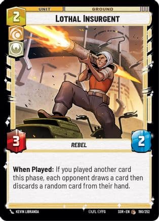 Lothal Insurgent | Foil (190/252)  [Spark of Rebellion]