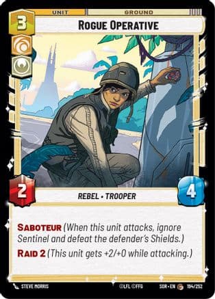 Rogue Operative | Foil (194/252)  [Spark of Rebellion]