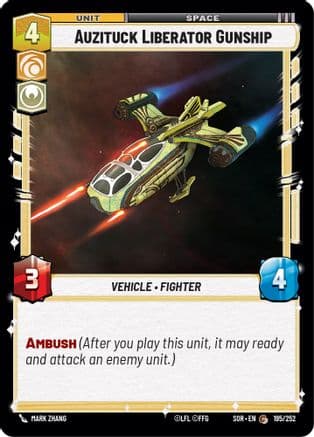 Auzituck Liberator Gunship |  (195/252)  [Spark of Rebellion]