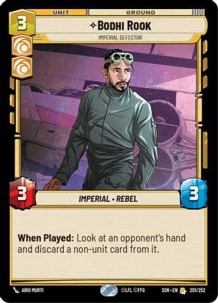 Bodhi Rook - Imperial Defector |  (201/252)  [Spark of Rebellion]